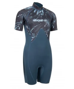Enfant BEUCHAT Shorty snorkeling Atoll Seaweed - 2 mm Junior