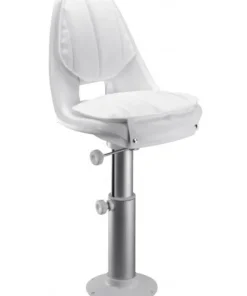 PLASTIMO Console, Siège Et Banc|Siège Bateau^Siege Bateau complet Captain fixe sur pivot
