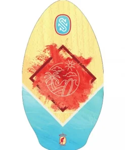 SKIM ONE Skimboard^Skimboard  Wailuku red teal 37