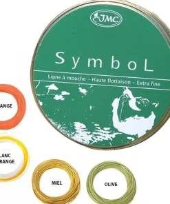 JMC & MOUCHES DE CHARETTE Soies Mouche^Soie Jmc Symbol Olive DT+ 4F