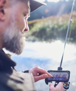 DEEPER Echosondeur|Echosondeur Float Tube^Sondeur CHIRP+ V2 avec support téléphone