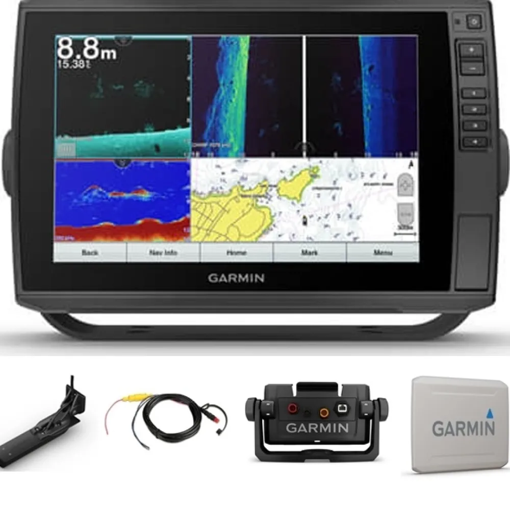 GARMIN Sondeur Gps^Sondeur GPS Echomap Ultra 102SV + sonde 150/240/455/800/1100 KHz