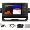 GARMIN Sondeur Gps^Sondeur GPS Echomap 62CV UHD + sonde 77/200/455/800 KHz