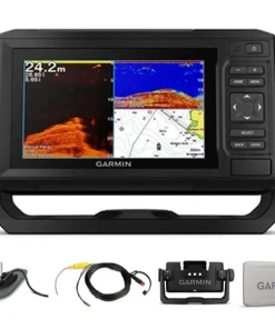 GARMIN Sondeur Gps^Sondeur GPS Echomap 62CV UHD + sonde 77/200/455/800 KHz
