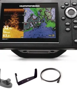 HUMMINBIRD Sondeur GPS Hélix 5 G3 CHIRP DI + Sonde 140/200/455 KHz