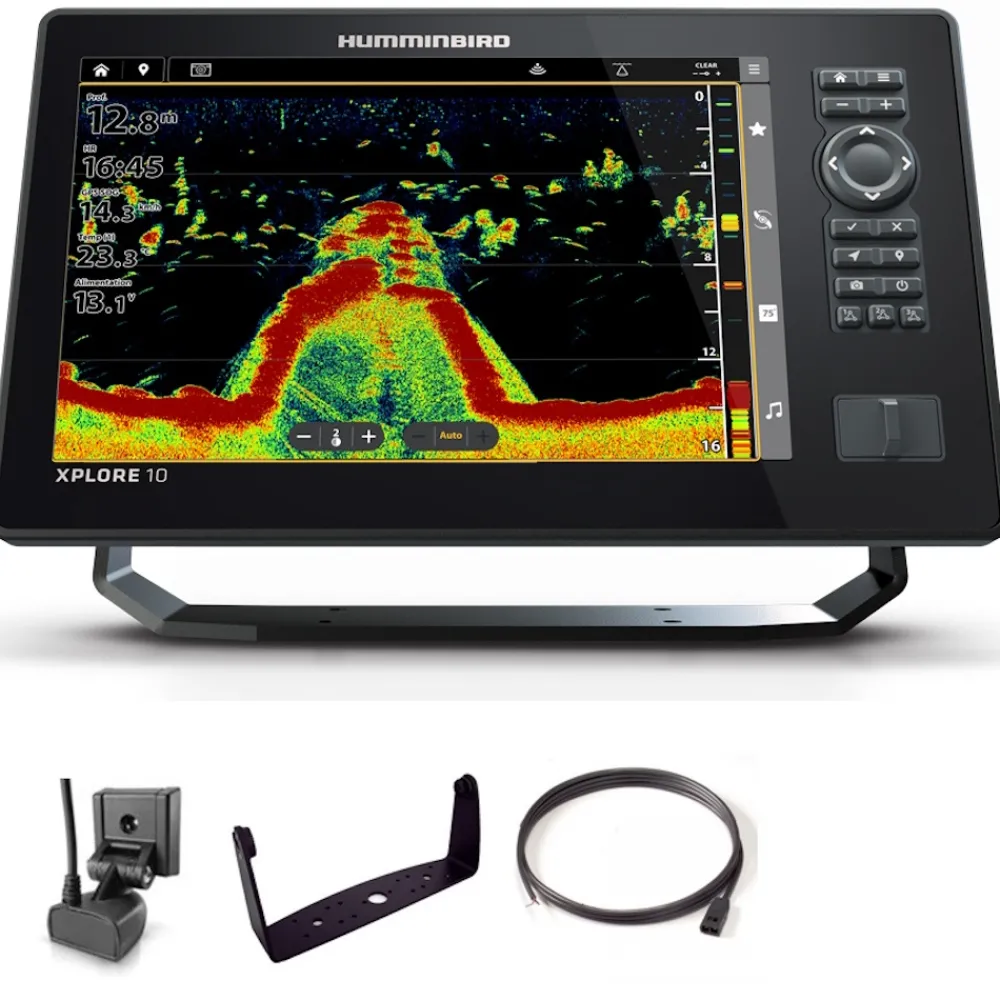 HUMMINBIRD Sondeur GPS Xplore 10 CHIRP XD + Sonde 50/200 KHz