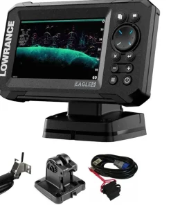 LOWRANCE Sondeur GPS Eagle 5 CHIRP HDI + Sonde 83/200/455/800 KHz