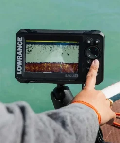 LOWRANCE Sondeur GPS Eagle 5 CHIRP HDI + Sonde 83/200/455/800 KHz