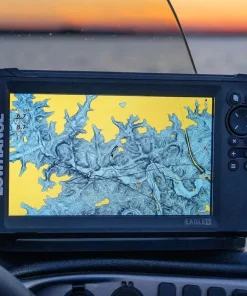 LOWRANCE Gps Marin|Sondeur Gps^Sondeur GPS Eagle 9 CHIRP HDI + Sonde 50/200/455/800 KHz