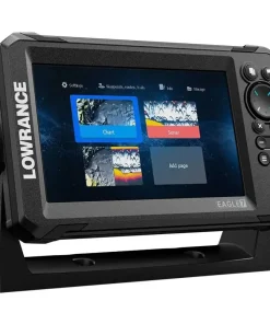 LOWRANCE Gps Marin|Sondeur Gps^Sondeur GPS Eagle 7 CHIRP HDI + Sonde 50/200/455/800 KHz