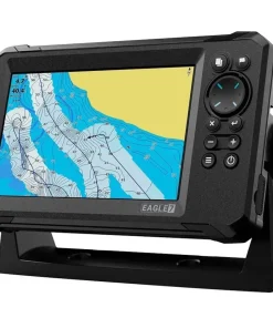 LOWRANCE Sondeur GPS Eagle 7 CHIRP HDI + Sonde 83/200/455/800 KHz
