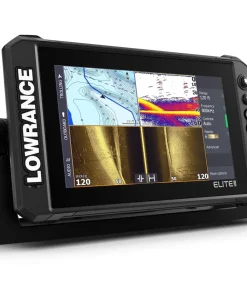 LOWRANCE Sondeur Gps^Sondeur GPS Elite-9 FS + Sonde Active Imaging 3 en 1