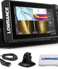 LOWRANCE Sondeur Gps^Sondeur GPS Elite-9 FS + Sonde Active Imaging 3 en 1