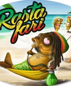 RADICAL CARPE Autres|Dvd / Livres^Sticker Radical Quantum - Rasta Fari