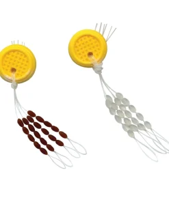 FLASHMER Accessoires De Montage De Lignes Truite|Accessoires De Montages Carnassier^Stop Float Naturel X 20
