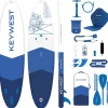 KEY WEST Sup Paddle Gonflable Classic Air 11.0 Saphir Full Pack| Paddle Gonflable