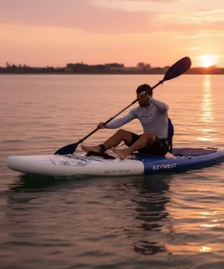 KEY WEST Sup Paddle Gonflable Classic Air 11.0 Saphir Full Pack| Paddle Gonflable