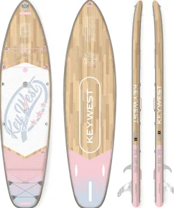 KEY WEST Stand Up Paddle^Sup Paddle Gonflable Deluxe Aurora 10.2 EXPO PLANCHE NUE GRADE A