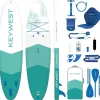 KEY WEST Sup Paddle Gonflable Classic Air 13.0 Lagoon Full Pack| Paddle Gonflable
