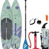 DUOTONE PADDLE Sup Paddle Gonflable Touring Duotone Blitz Air SLS 12.0| Paddle Gonflable