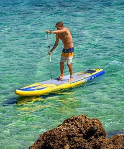 AQUATONE Sup Paddle Gonflable Touring Flame Fusion 3.0 12.6| Paddle Gonflable