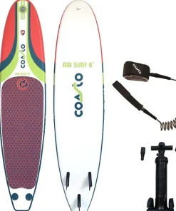 COASTO Surf gonflable Air Surf 8’ ailerons fixes