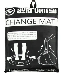 SURF UNITED Tapis de change Noir