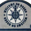 MARINE BUSINESS Textile Et Accessoires|Confort Du Cockpit^Tapis d'entrée - Collection Welcome On Board - Bleu