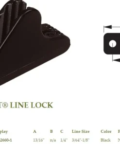 SEA-LECT DESIGNS Accastillage Canoë-Kayak|Accastillage Kayak De Pêche^Taquet coinceur Nylon