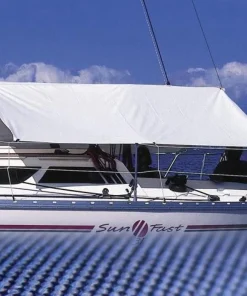 CAPE HORN Taud baume voilier - 3.45X3.60m - Blanche
