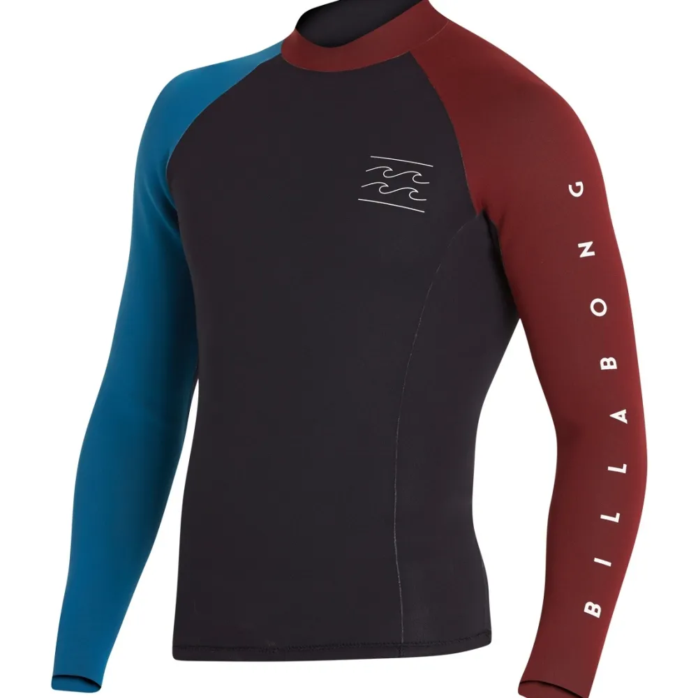 BILLABONG Top néoprène Homme Révolution 2mm - Blue/Red/Black - XL