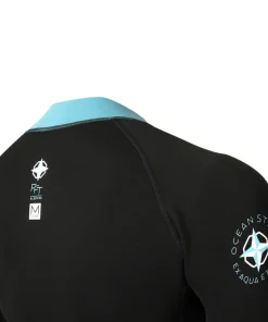 OCEAN STEP Combinaisons Longe-Côte^Top néoprène longe cote homme Optimizer 2/2mm Black Oil Blue