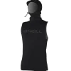 O'NEILL Top Néoprène^Top néoprène sans manches Thermo X Noir avec cagoule