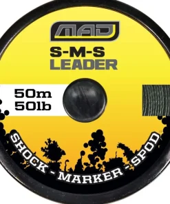 MAD Tresse à bas de ligne D-Fender S-M-S Titanium Green
