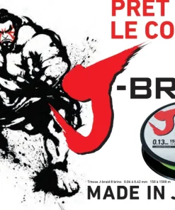 DAIWA Tresse J Braid 8 brins 500 m Multicolore