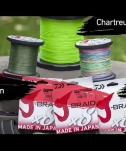 DAIWA Tresse J Braid 8 brins 500 m Multicolore