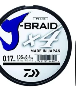 DAIWA Tresse J Braid X 4 brins Vert - 270M