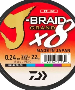DAIWA Tresse Pêche|Tous Les Produits^Tresse J-Braid Grand X8 Chartreuse 135m