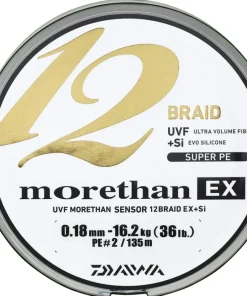 DAIWA Nylons / Tresses|Nylons / Tresses^Tresse Morethan 12 Braid EX Chartreuse 135m