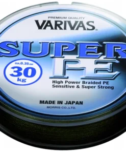 VARIVAS Tresse de pêche Super PE verte 135 m