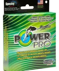 POWER PRO Accessoires Pêche Au Jig|Tresse Pêche^Tresse - Moss Green