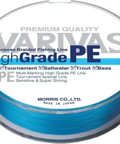 VARIVAS Fils De Pêche Truite|Nylons / Tresses Carnassier^Tresse HighGrade PE Bleue 150 m