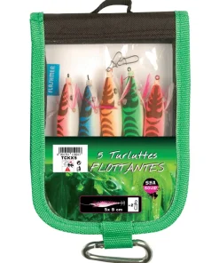 FLASHMER Trousse de 5 Calamarettes tissus Flottantes