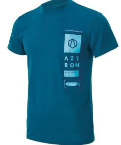 AZTRON T-shirt Double Chambre Bleu