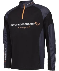 SAVAGE GEAR Vêtements|Vêtements^T-Shirt Tournament demi-zip