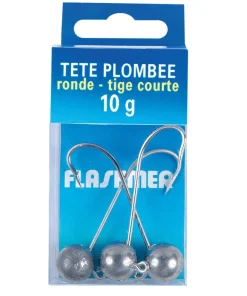 FLASHMER Têtes Plombées^Têtes Plombées Tête Ronde Tige Courte X 3