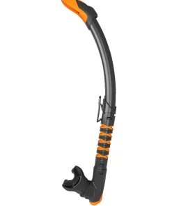 AQUALUNG Tuba de Plongée Zephyr Flex - Noir/Orange
