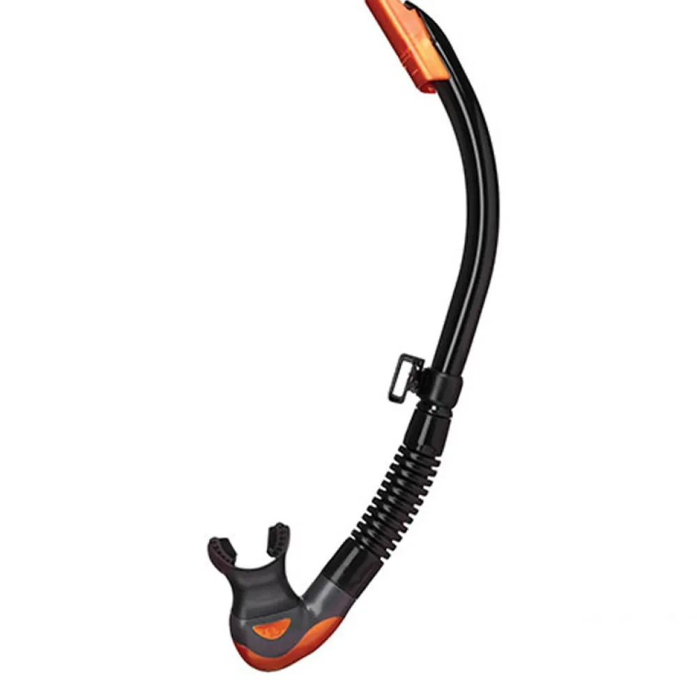 TUSA Tuba de plongée Platina 2 Hyperdry - Noir/Orange
