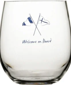 MARINE BUSINESS Verre à eau - Collection Welcome On Board - 6 Pièces