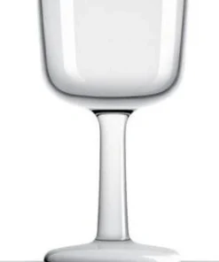 COULEURMER Verre à vin Palm blanc x4